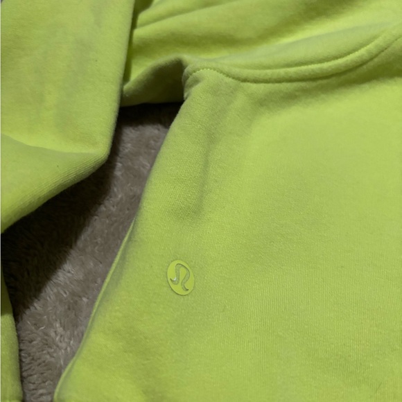 Lululemon Athletica Neon Yellow Hoodie - Picture 5 of 5
